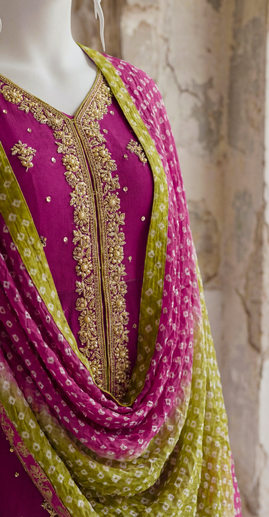 Nafeesa | Gharara Set | Multi