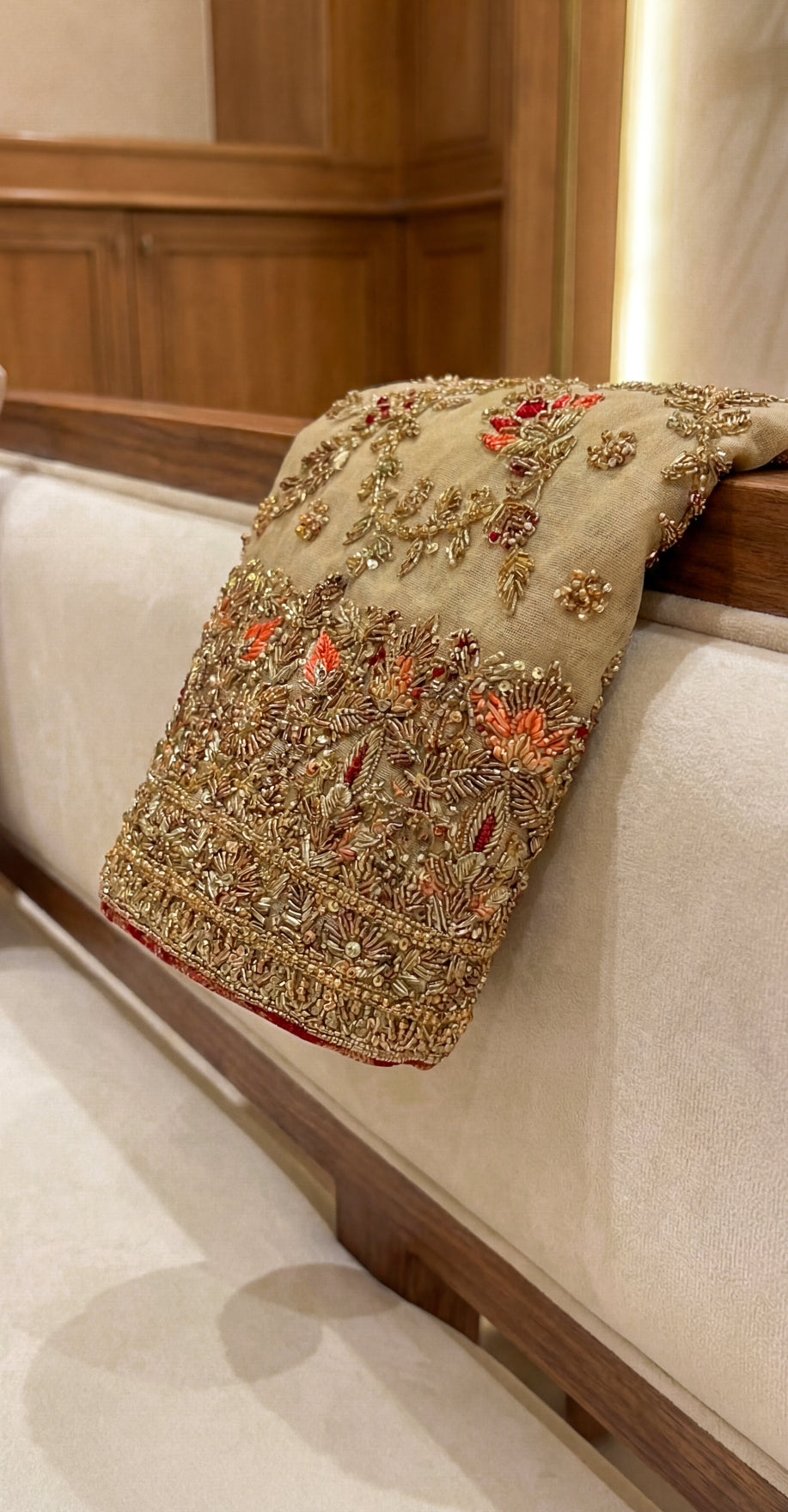 Zyra | 3 Piece Suit | Golden