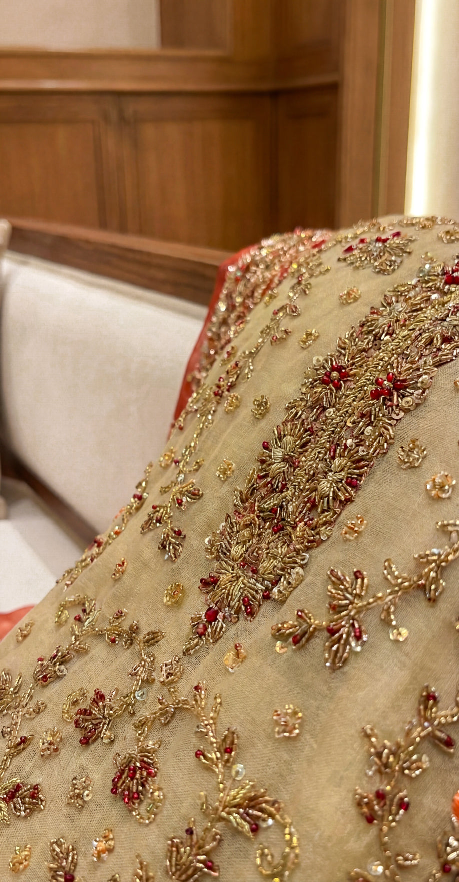 Zyra | 3 Piece Suit | Golden