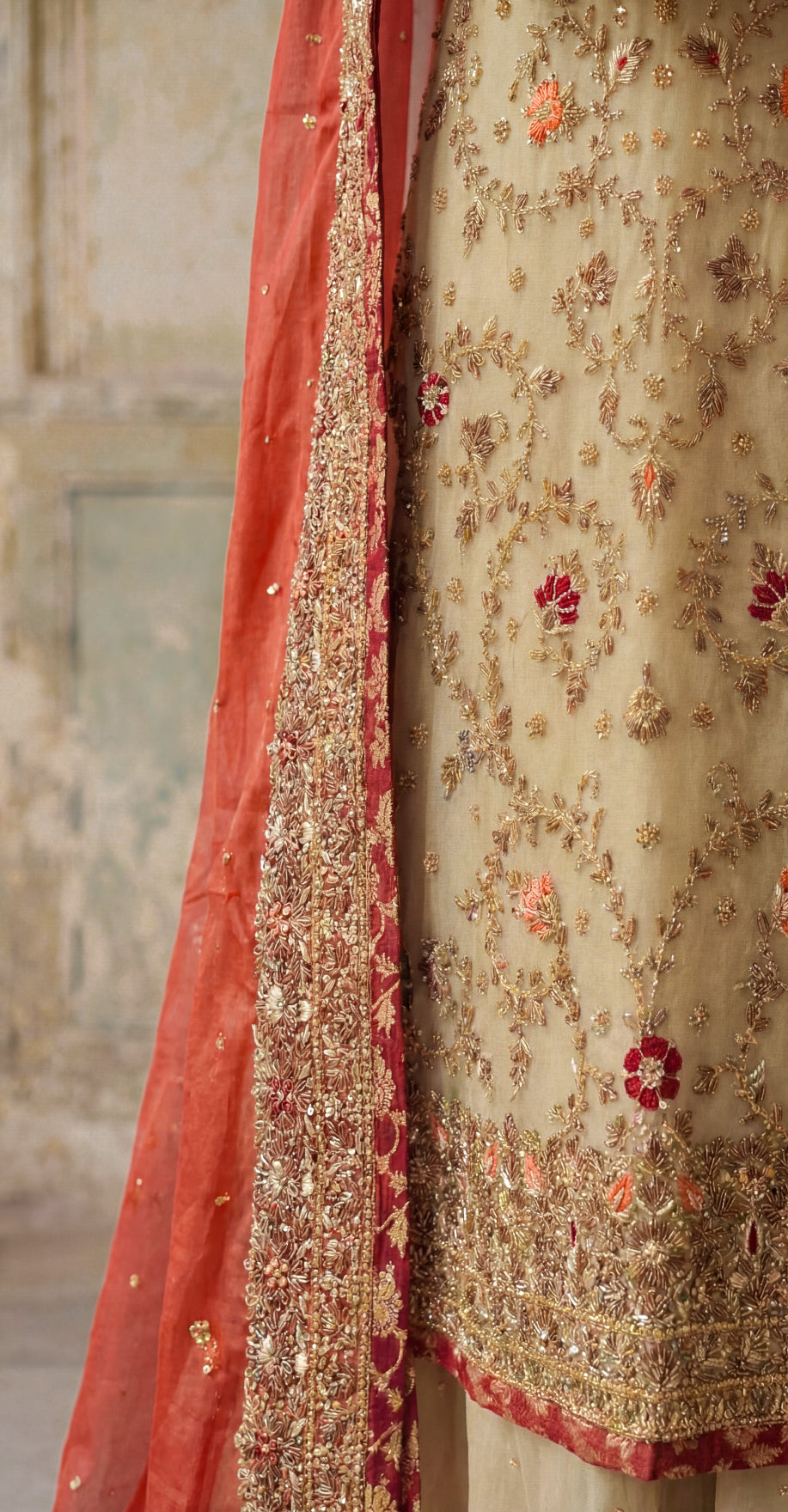 Zyra | 3 Piece Suit | Golden