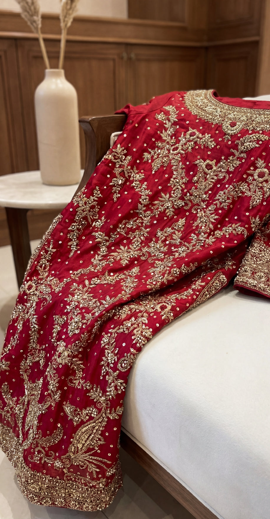 Rangrasiya | 3 Piece | Stitched Suit | Red & Multi