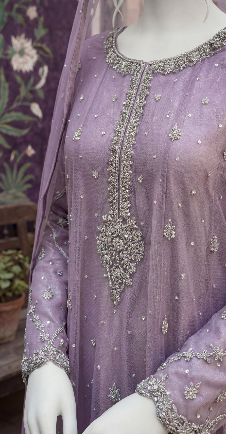 Banafshaan | Maxi | Lilac