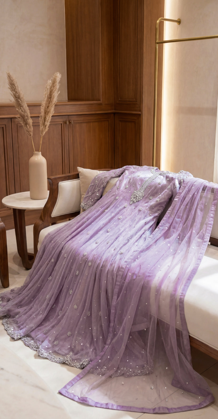 Banafshaan | Maxi | Lilac