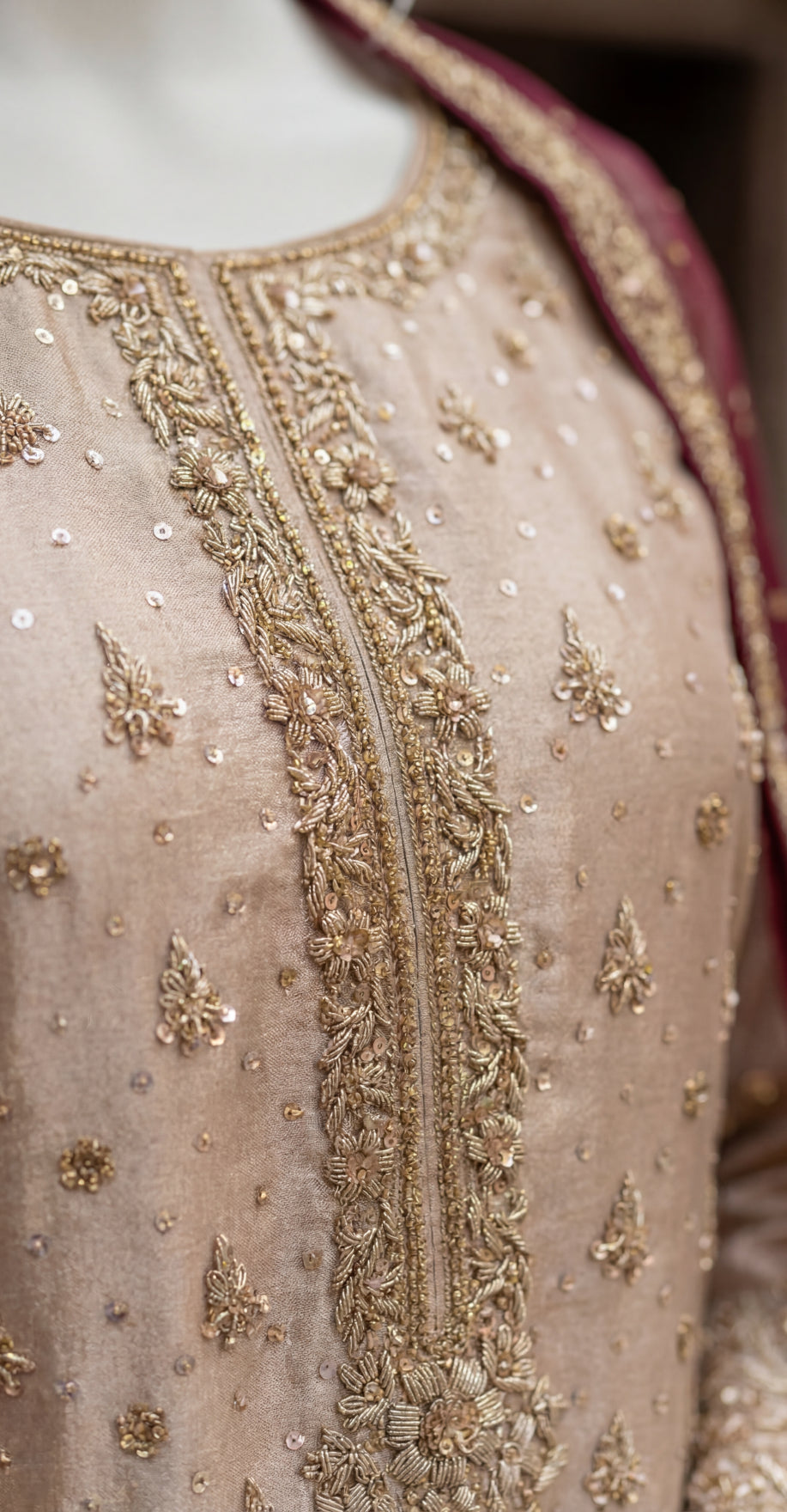 Nishat | Farshi Lehenga | Golden