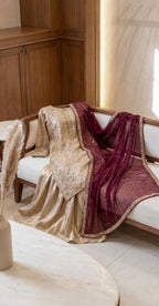 Nishat | Farshi Lehenga | Golden