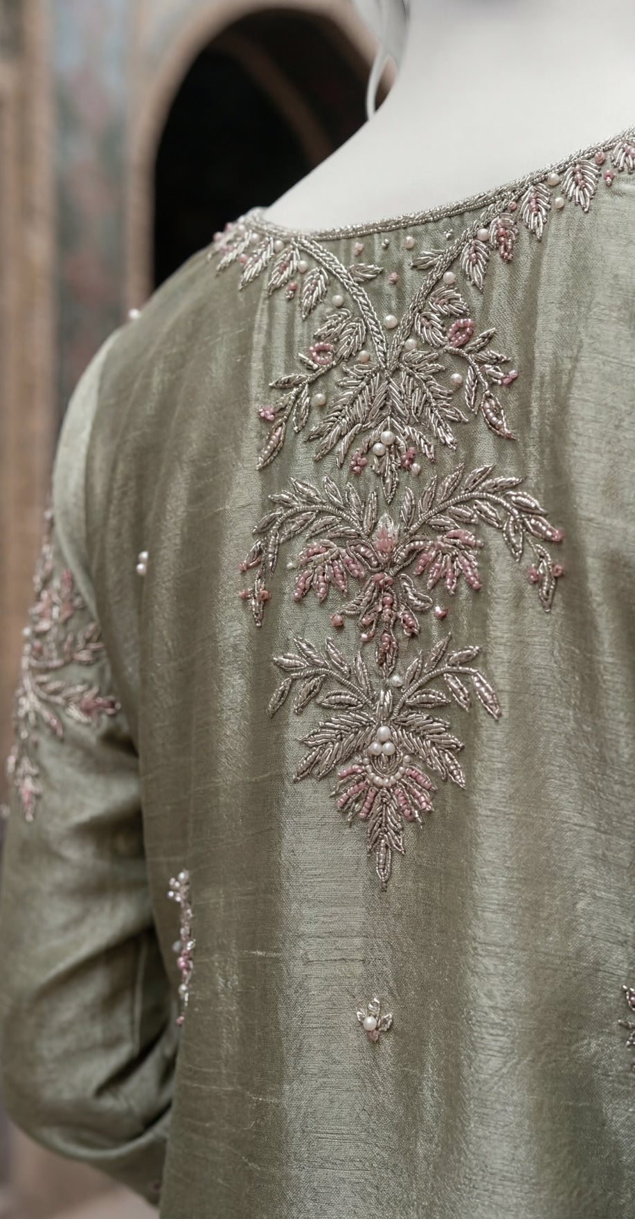 Alyra | 3 Piece | Stitched Suit | Ash Pista