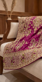 Afsana | 3 Piece | Stitched Suit | Red