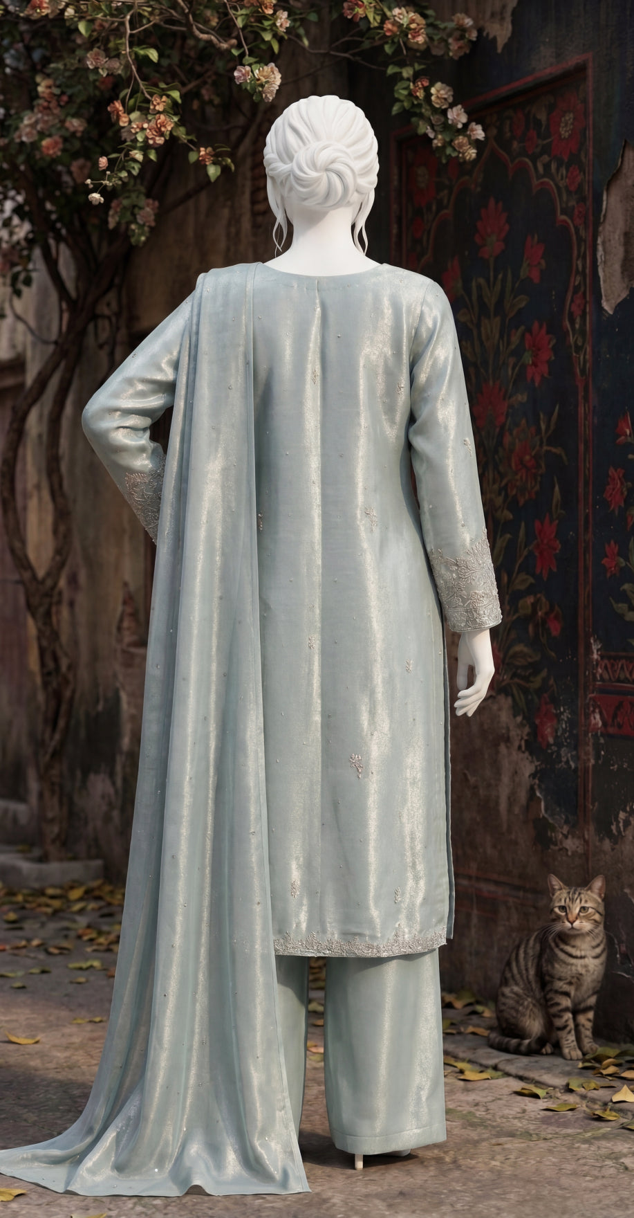 Ramsha | 3 Piece | Stitched Suit | Mint