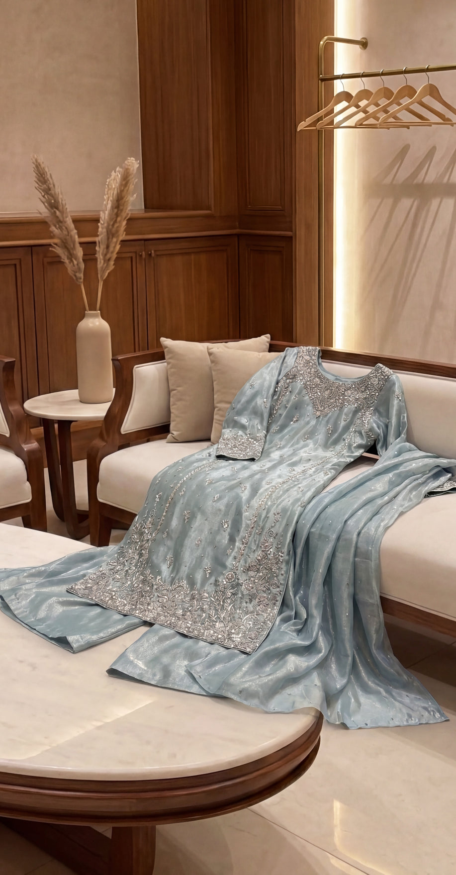 Ramsha | 3 Piece | Stitched Suit | Mint