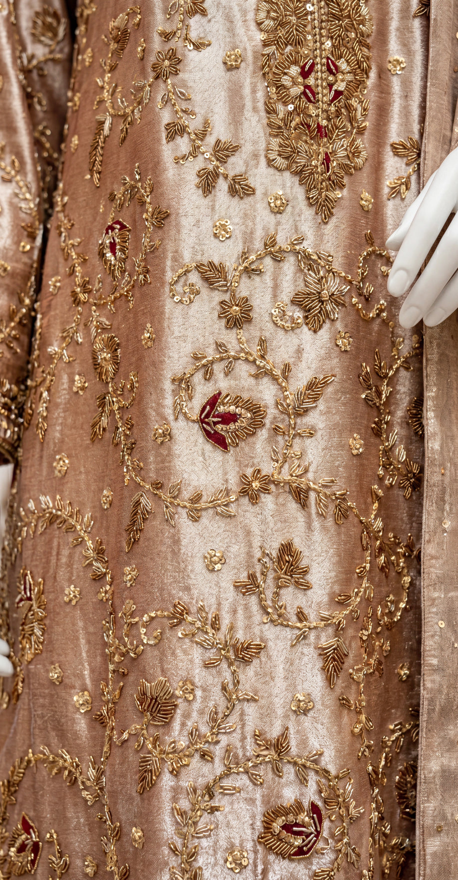 Sariqa | 3 Piece | Stitched Suit | Tea Pink