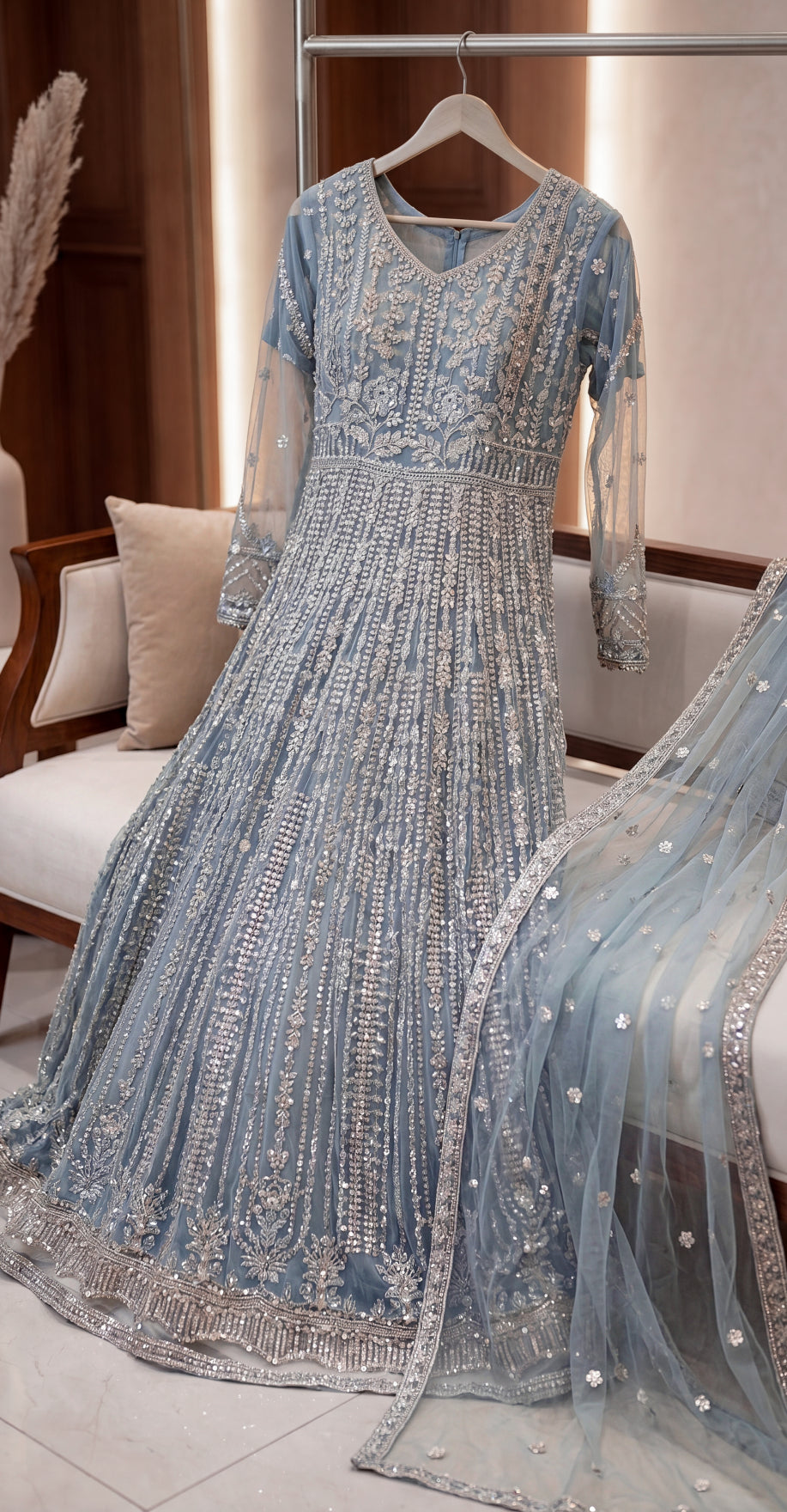 Ilhaam | Maxi | Aqua Blue