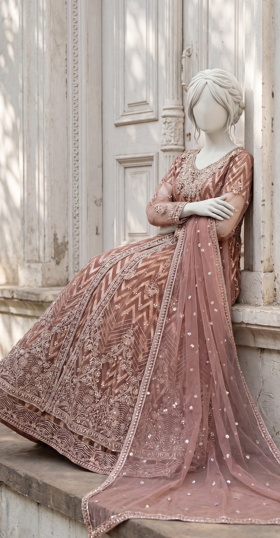 Inaam | Maxi | Tea Pink