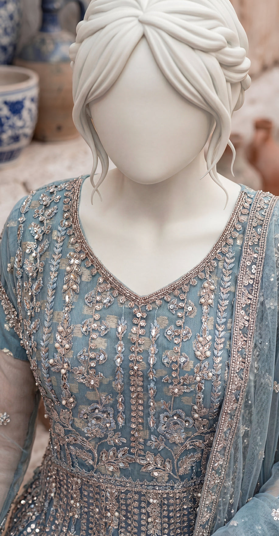 Ilhaam | Maxi | Aqua Blue