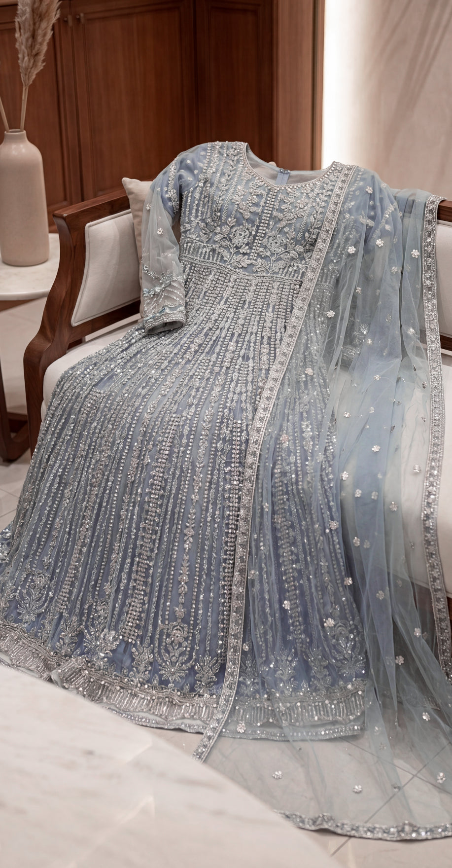 Ilhaam | Maxi | Aqua Blue