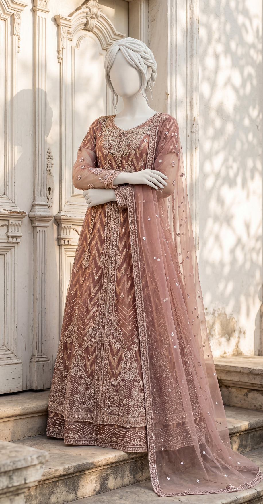 Inaam | Maxi | Tea Pink