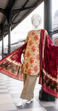 Muntaha | 3 Piece | Stitched Suit