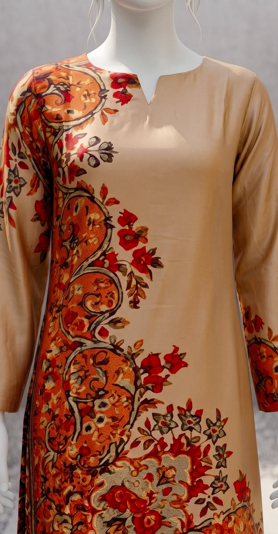 Darakhshan | 2 Piece | Stitched Suit | Caramel
