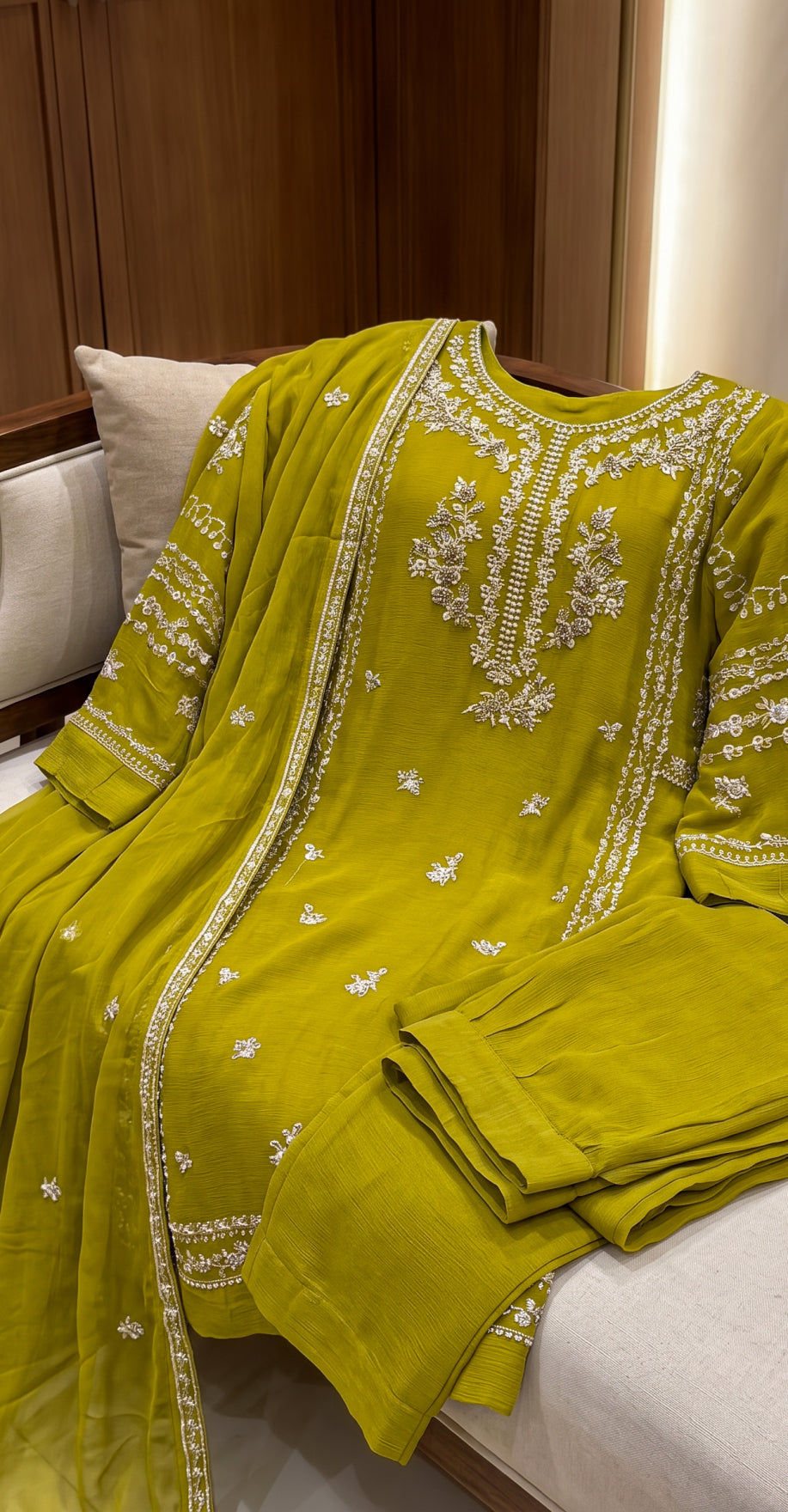 Heer | 3 Piece | Stitched Suit | Dhaani
