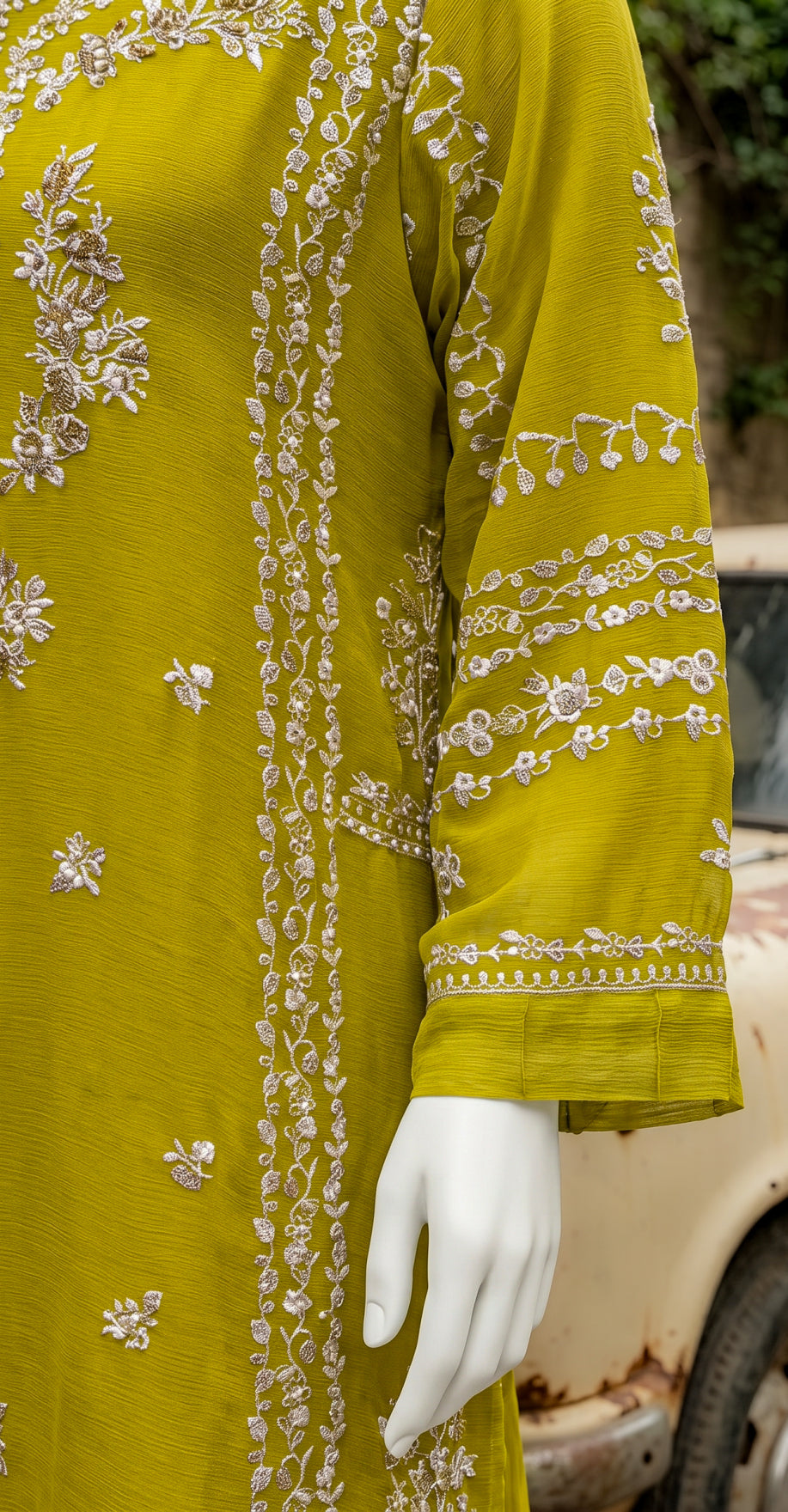 Heer | 3 Piece | Stitched Suit | Dhaani