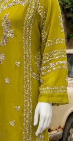 Heer | 3 Piece | Stitched Suit | Dhaani