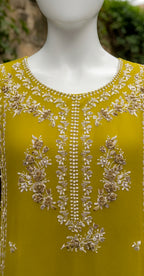Heer | 3 Piece | Stitched Suit | Dhaani